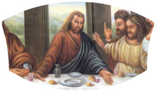 DNSWILL 121 J Last Supper Jesus